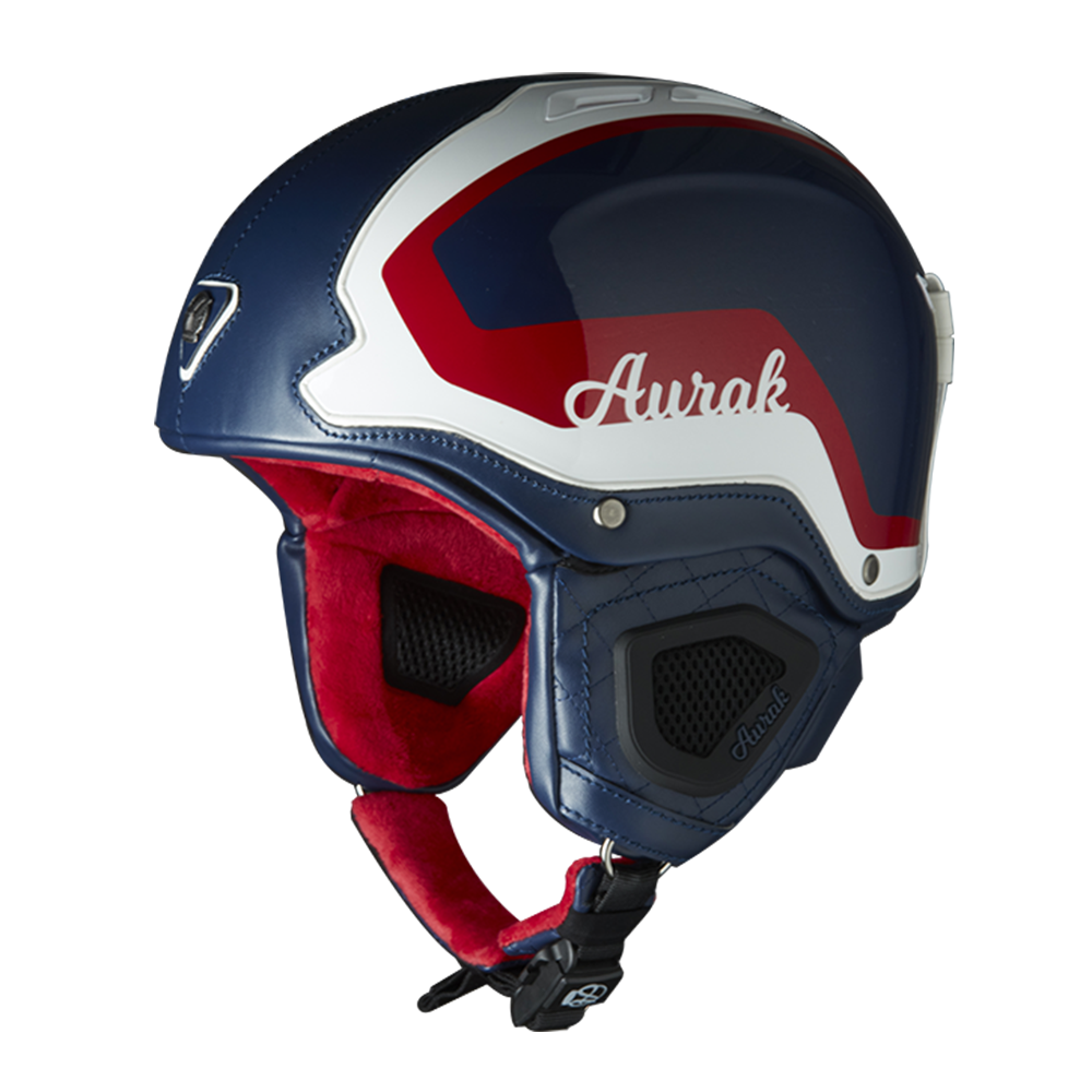 Casco de esquí NAVY Phase II – Tricolor azul metálico