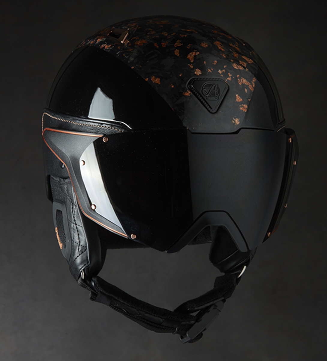 Casque Falcon X II – Carbone doré