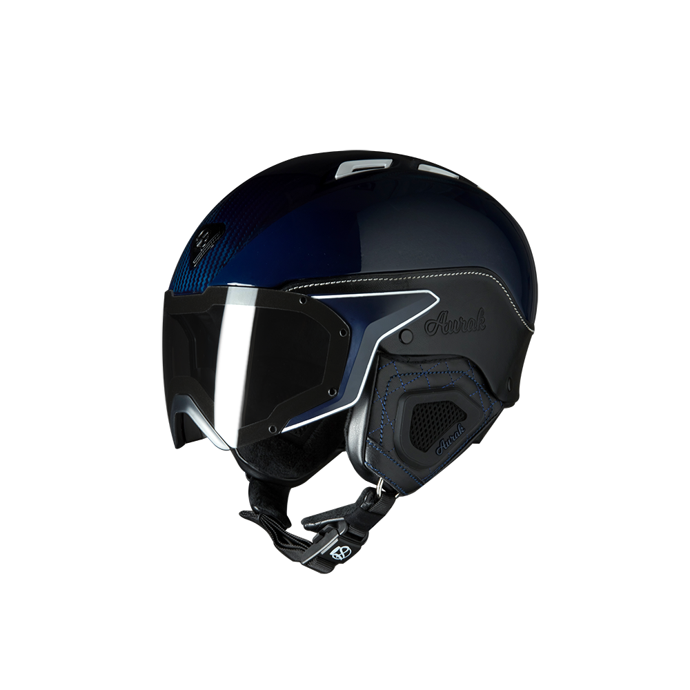 Casco de esquí Falcon B – Carbono azul